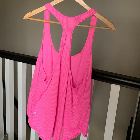 Lululemon Neon Pink Tank - Picture 2 of 2